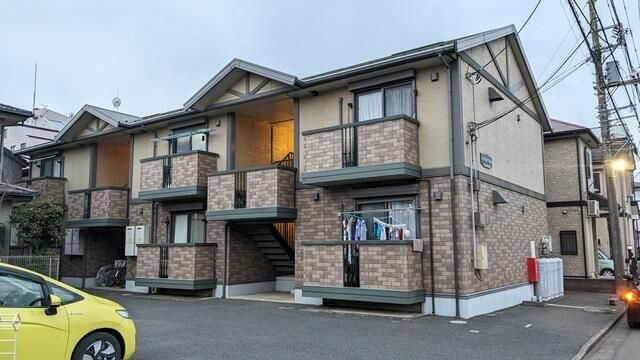 相模原市中央区清新８丁目のアパートの外観