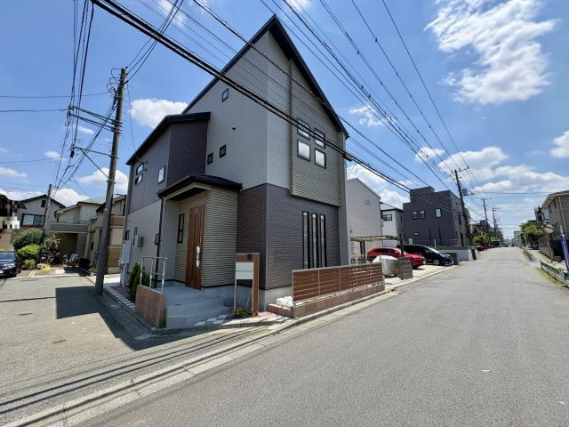 戸建 小平市花小金井５丁目の前面道路含む現地写真