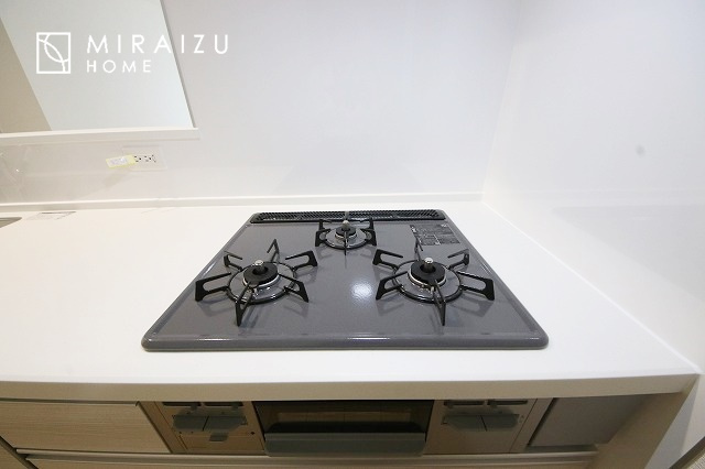 【キッチン】 | 建物完成につき、実際のお部屋をごゆっくりご見学いただけます。お休みの日にご家族で見学はいかがでしょう。