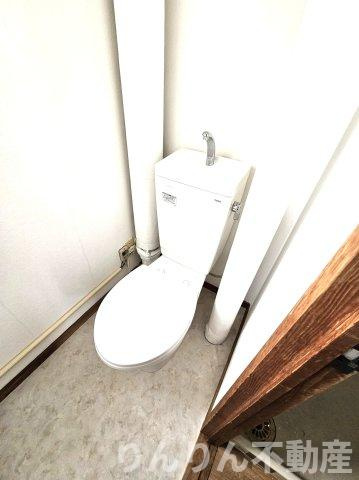 【トイレ】 | 三好コーポ | ゆったりとした空間のトイレです
