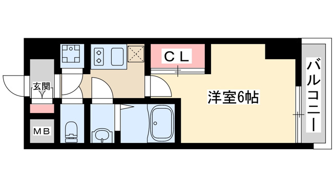 【間取り】 | ディームス新大阪