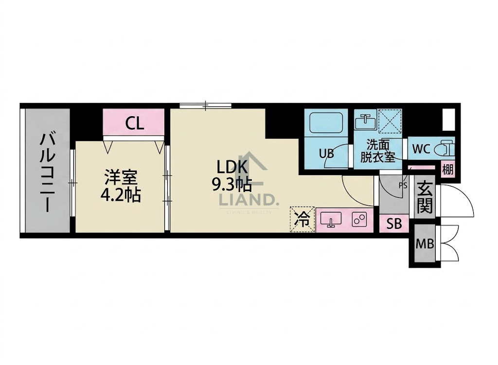  ウイング赤坂　舞鶴小学校区の間取り|ウイング赤坂