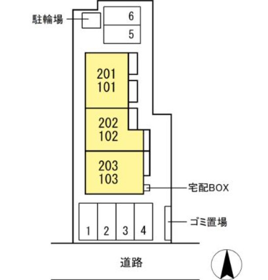 PREMILIFE中春日の区画図