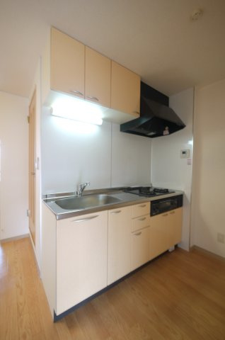 ロンディーネ福富Ⅰのキッチン|※写真は別の部屋のものです。