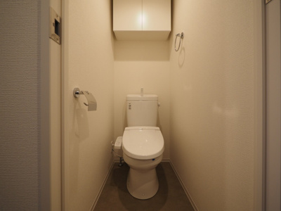 【トイレ】 | セレニテ東梅田アリエ | 落ち着いた色調のトイレです