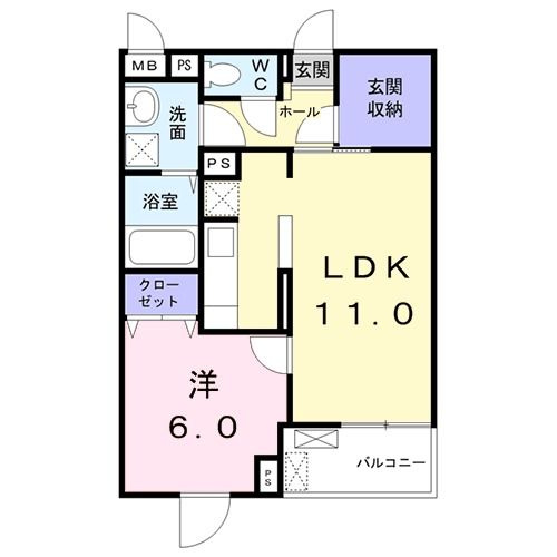 ステイブル日吉の間取り