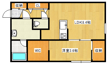 グランクリュ小新の間取り