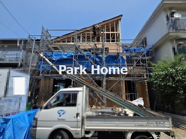 高知市昭和町 1棟1 新築戸建ての外観パース|外観パースです