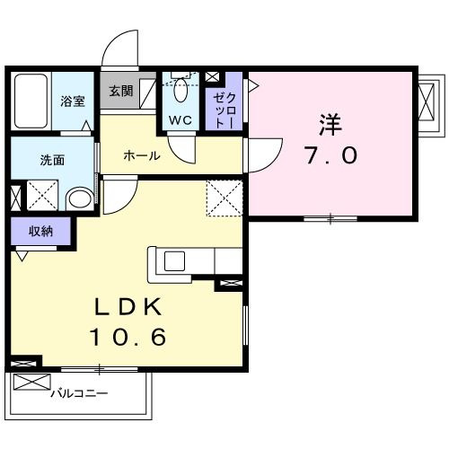 プランドールの間取り
