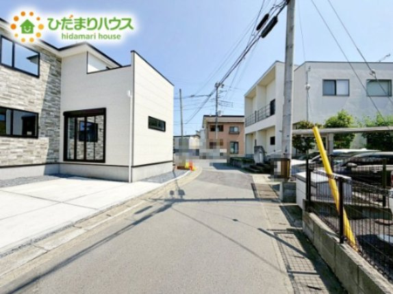【バルコニー】 | 水戸市赤塚1期　新築戸建　1号棟 | 広々としたバルコニーは、大量の洗濯物を干しても余裕！お布団だって、家族全員分をいっきに干せますね(^O^)