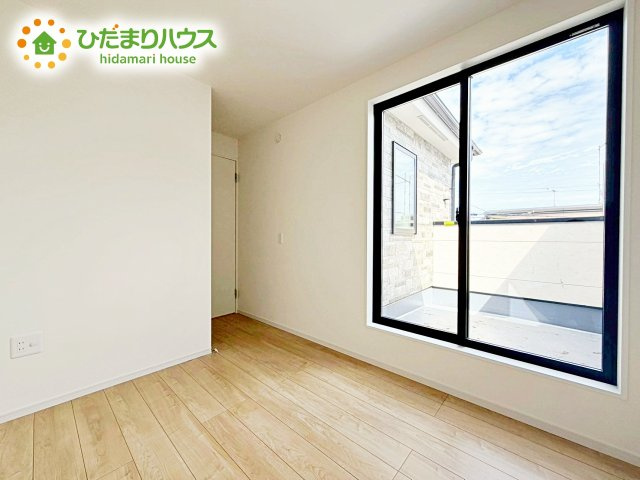 【洋室】 | 水戸市赤塚1期　新築戸建　1号棟 | シンプルな内観ですのでさまざまなインテリアスタイルを楽しめます。
