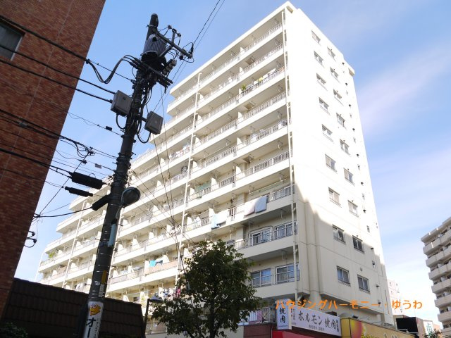 【外観】 | 南町住宅 | 閑静な住宅街に立地するRC造の建物です。