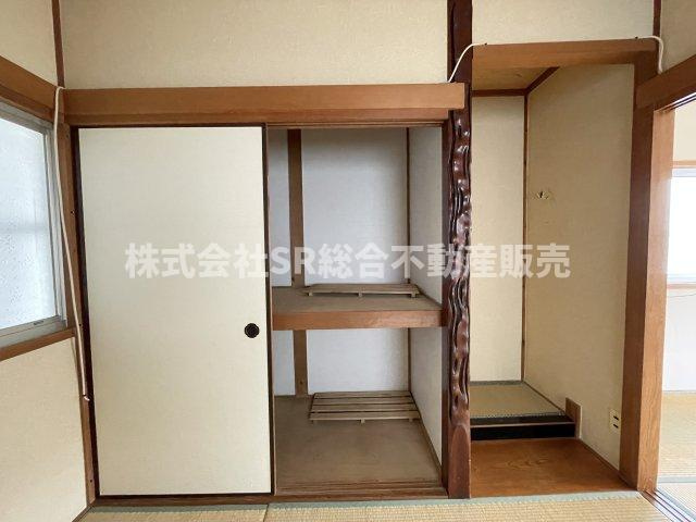 六万寺町3丁目中古戸建の収納|大きなものも収納できそうです