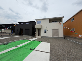 【外観】 | 岐阜市河渡新築建売全5棟！長期優良住宅！耐震等級3・住宅性能評価書取得した安心安全なお家です♪ | 岐阜市河渡新築建売全5棟！長期優良住宅！耐震等級3・住宅性能評価書取得した安心安全なお家です♪