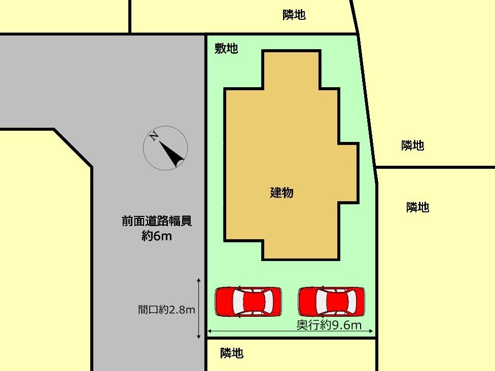 リフォーム済中古戸建　羽島市福寿町間島　昭和57年築の区画図