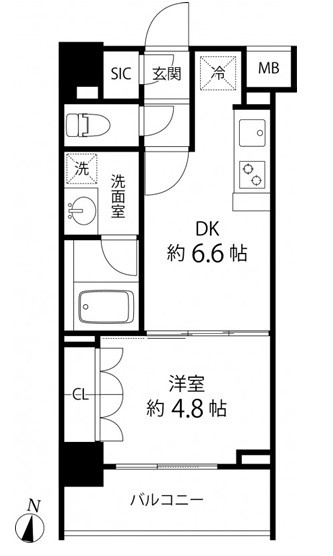リリエンベルグ目白壱番館の間取り