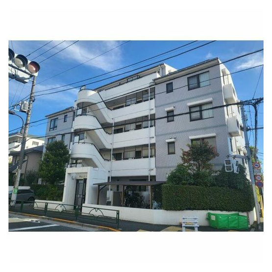 【外観】 | サムズコート | 鉄筋コンクリート造のがっちりとした建物。