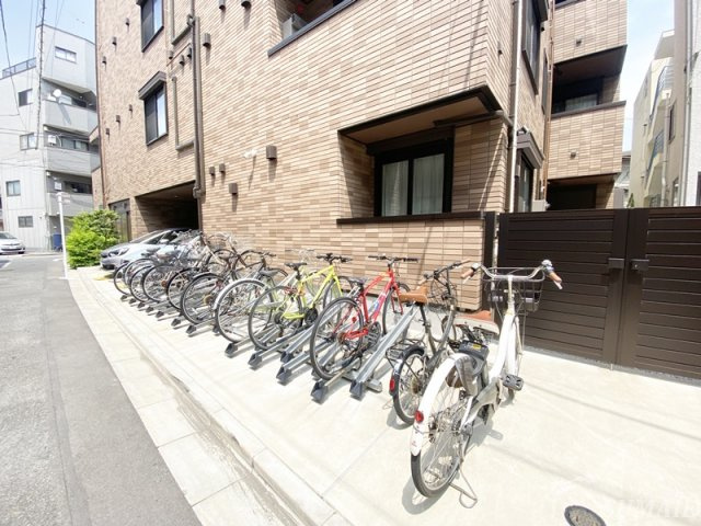 ハピネス ミノリのその他共用部分|駐輪場です☆