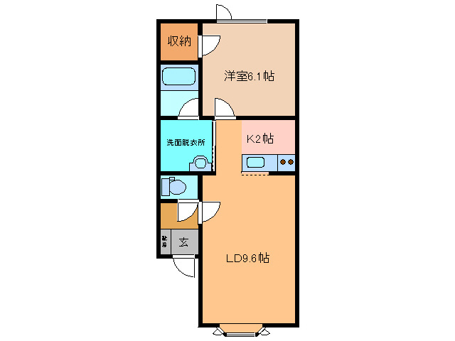 レーベンの間取り