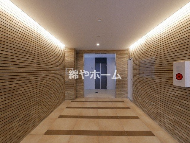 アクアプレイス天満Classicのロビー|ゆとりのあるロビーです