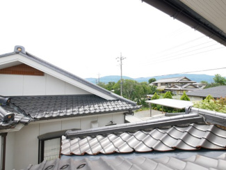 【展望】 | 甲斐市西八幡 建物一新で綺麗な中古戸建 LDK20帖 車3台 | 二階から南西側を望む