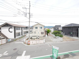 【展望】 | 甲斐市西八幡 建物一新で綺麗な中古戸建 LDK20帖 車3台 | 2階より北東側を望む