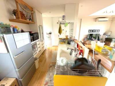 【キッチン】 | 北杜市高根町村山北割　こだわりのリビング　4LDK