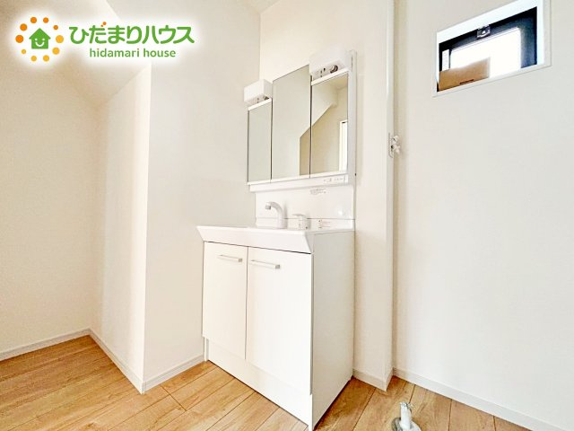 【浴室】 | 水戸市赤塚1期　新築戸建　2号棟 | 広々１坪タイプの浴室！雨の日のお洗濯にも大活躍な浴室乾燥機付き