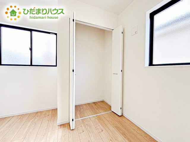 【収納】 | 水戸市赤塚1期　新築戸建　2号棟 | クローゼットタイプの収納は荷物がどこにあるかすぐに見つかります！