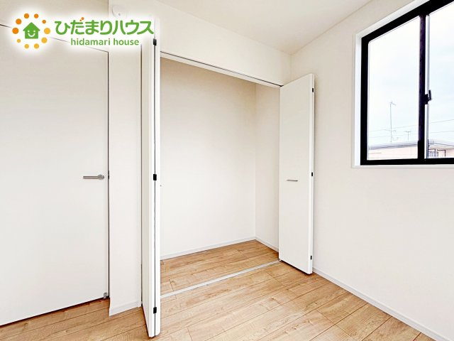 【収納】 | 水戸市赤塚1期　新築戸建　2号棟 | 居室にゆとりが持てる大収納クローゼット付き♪