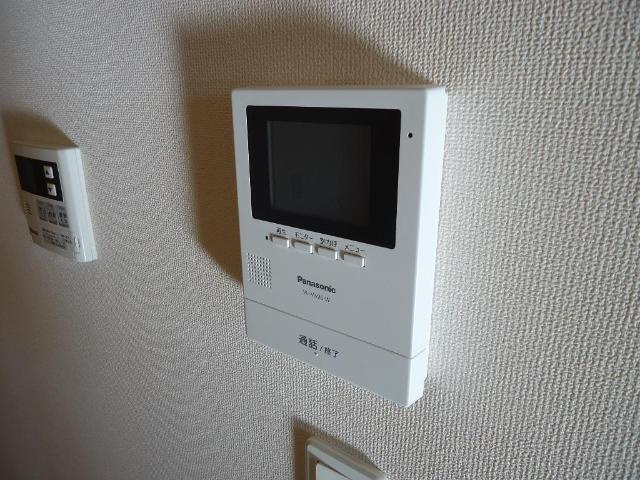 サンフィット　フジマンＣ棟のセキュリティ|カメラ付インターホン