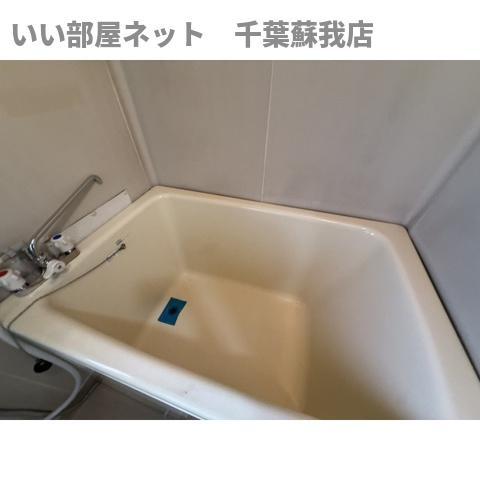 サンライフⅡの浴室|日々の疲れを癒すお風呂付です