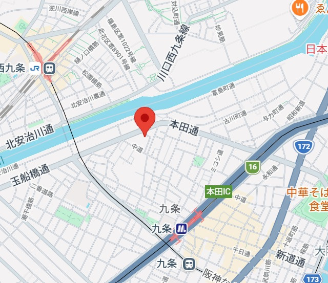 アドバンス大阪セレーノの地図