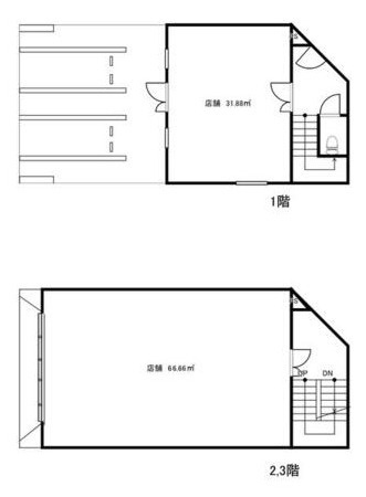 （仮称）阿由知通2丁目店舗ビル【　店舗系おすすめ　】の間取り