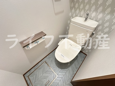リヴィエール菱南のトイレ|シンプルで使いやすいトイレです