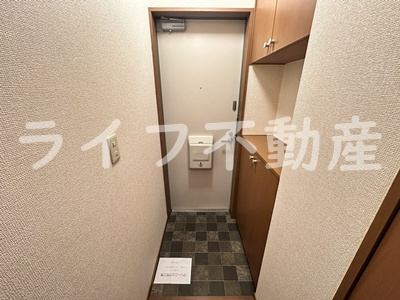 リヴィエール菱南の玄関|ゆったりとした玄関です