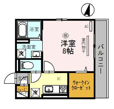 スチール立山の間取り