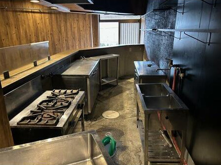 大津市真野２丁目の店舗一部のキッチン