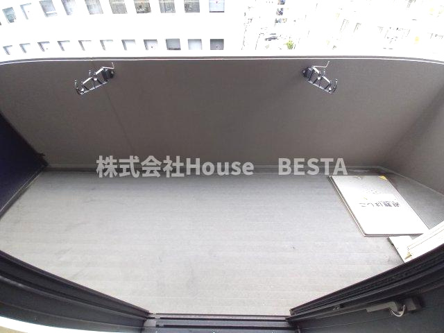 S-RESIDENCE神戸磯上通のバルコニー