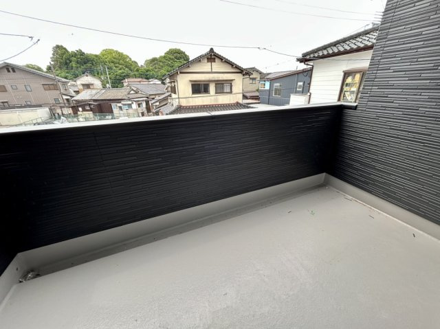 飯塚市片島3丁目4期のバルコニー
