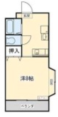 アメニティタウンハウスの間取り