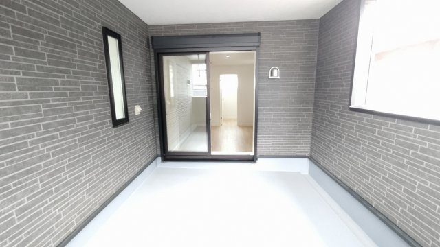 神戸市垂水区清水が丘新築一戸建のバルコニー