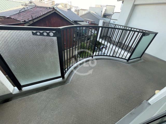 南海住吉清水丘グリーンコート　清水丘小学校区のバルコニー|南海住吉清水丘グリーンコート　バルコニー