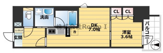 【間取り】 | K-COURT谷町四丁目