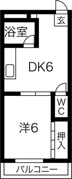 コーポエクシードの間取り