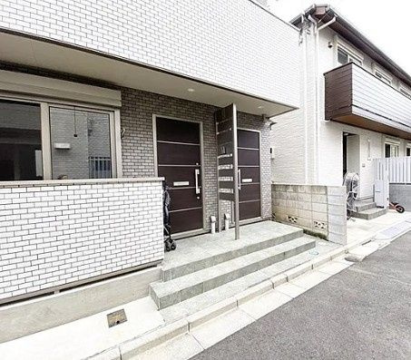 グリーンハイツのエントランス