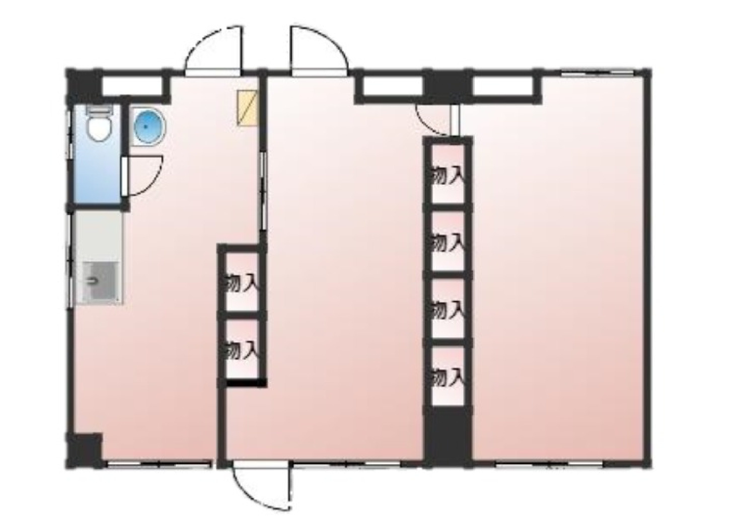 フラワーハイツCの間取り