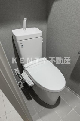 【トイレ】 | アーバンコア旗の台 | 落ち着いた色調のトイレです