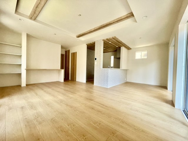 富士見市渡戸３丁目の新築一戸建の居間・リビング