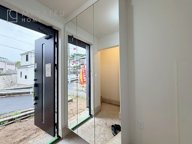 【前面道路含む現地写真】 | 前面道路☆運転が不安な方も安心な前面道路、きちんと幅員のある道路は女性にも安心です。整備されている道路は気持ちも良いですね♪
